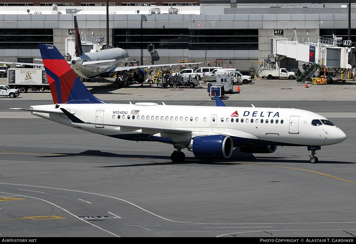 Aircraft Photo of N124DU | Airbus A220-171 (BD-500-1A10) | Delta Air Lines | AirHistory.net #593821
