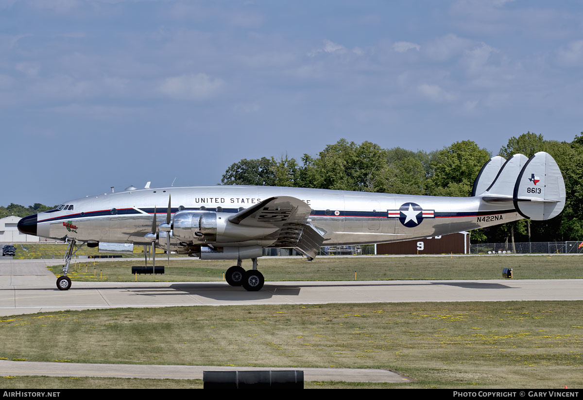 Aircraft Photo of N422NA / 8613 | Lockheed VC-121A Constellation | USA - Air Force | AirHistory.net #593842