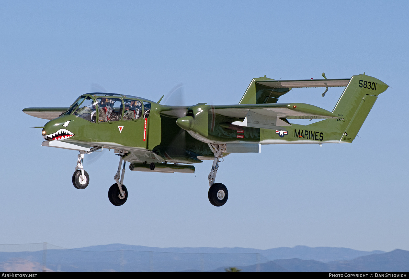 Aircraft Photo of N338RC / 158301 | North American Rockwell OV-10B Bronco | USA - Marines | AirHistory.net #593869