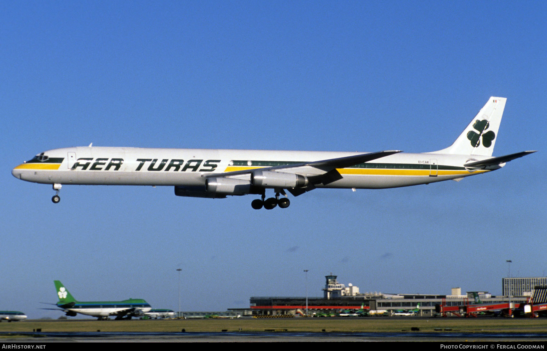 Aircraft Photo of EI-CAK | McDonnell Douglas DC-8-63(F) | Aer Turas | AirHistory.net #593877