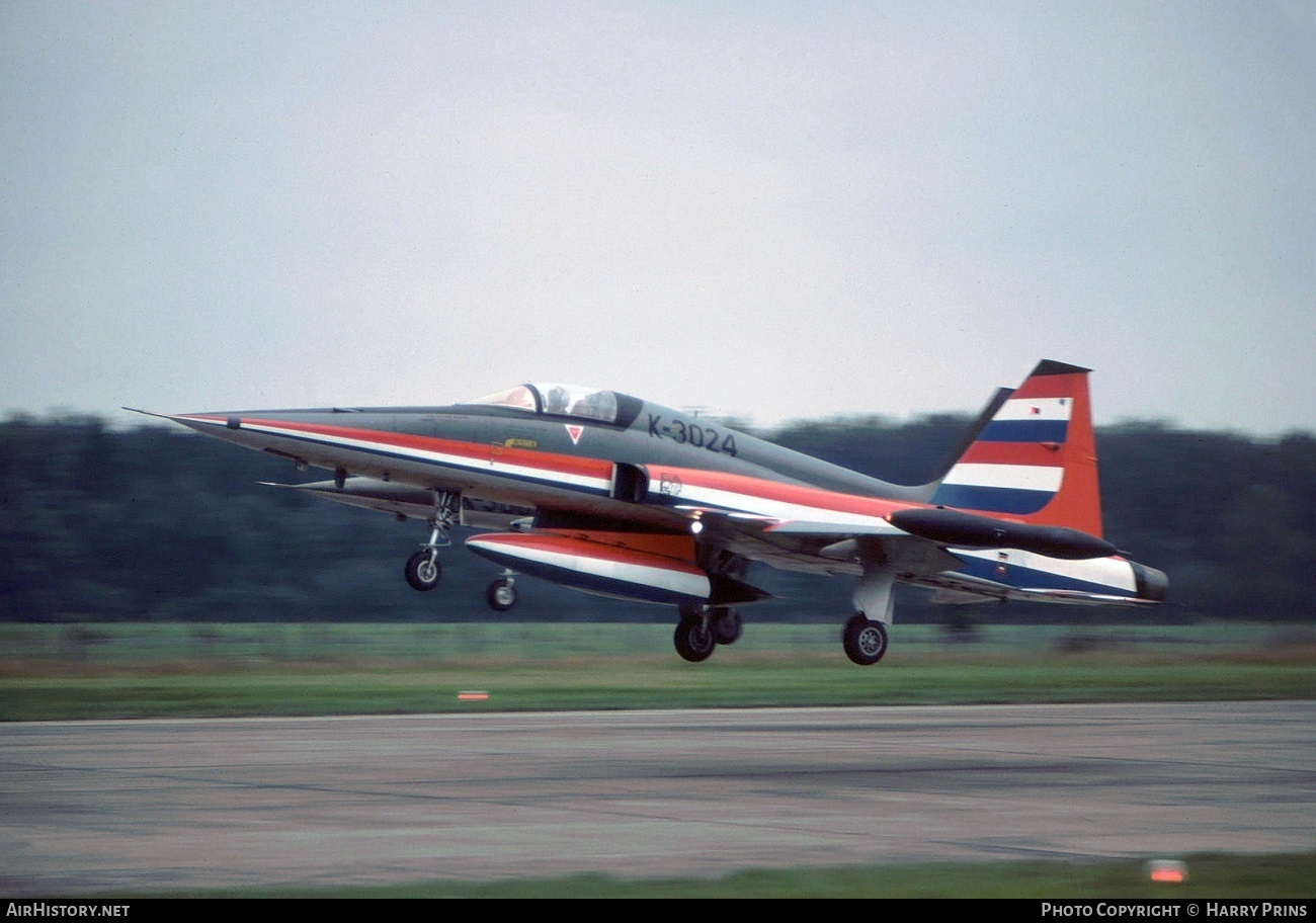 Aircraft Photo of K-3024 | Canadair NF-5A | Netherlands - Air Force | AirHistory.net #593889
