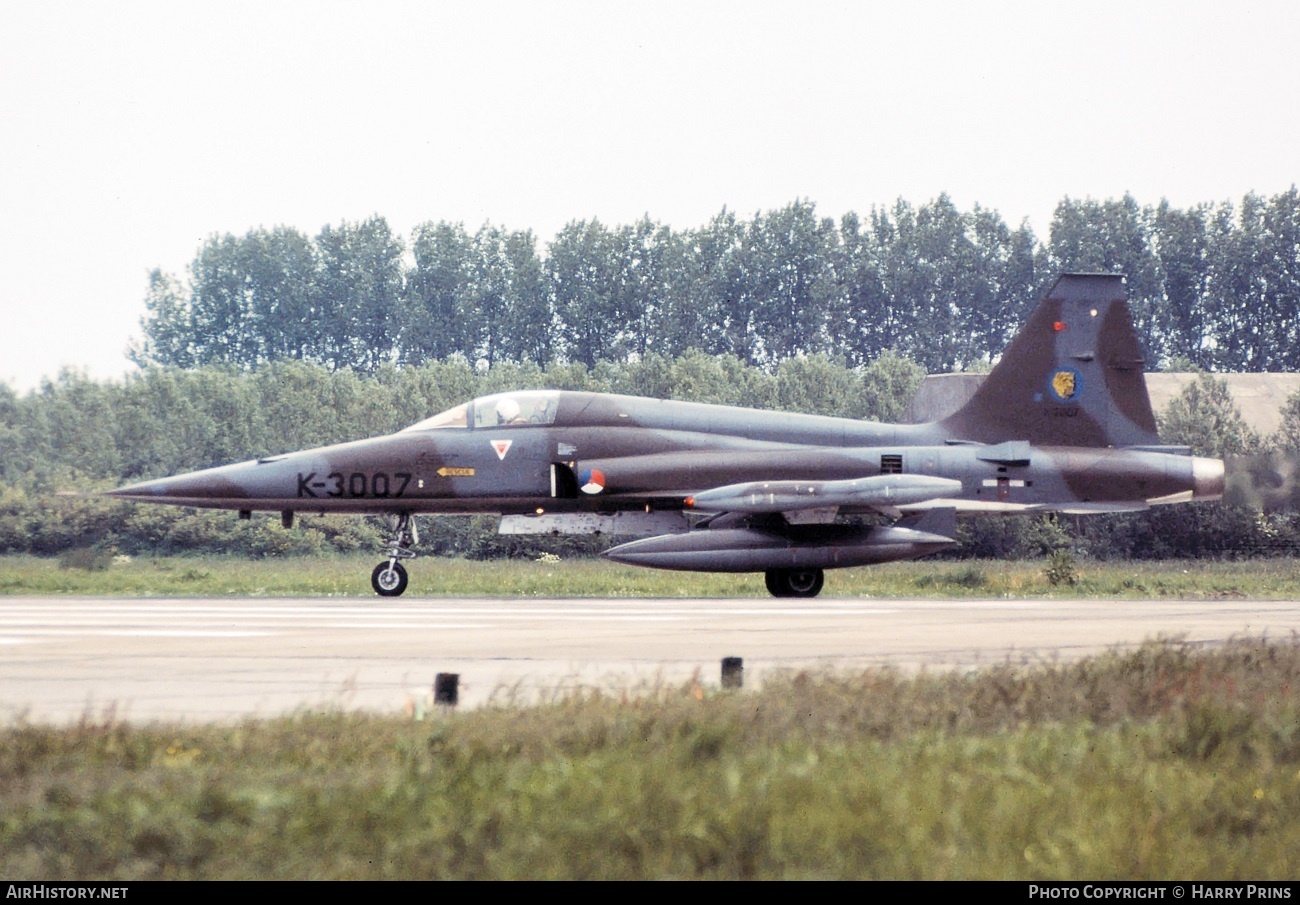 Aircraft Photo of K-3007 | Canadair NF-5A | Netherlands - Air Force | AirHistory.net #593897