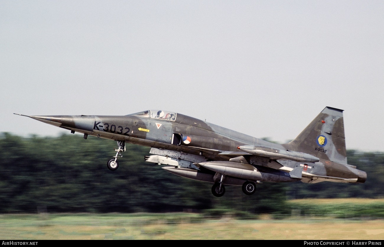 Aircraft Photo of K-3032 | Canadair NF-5A | Netherlands - Air Force | AirHistory.net #593931