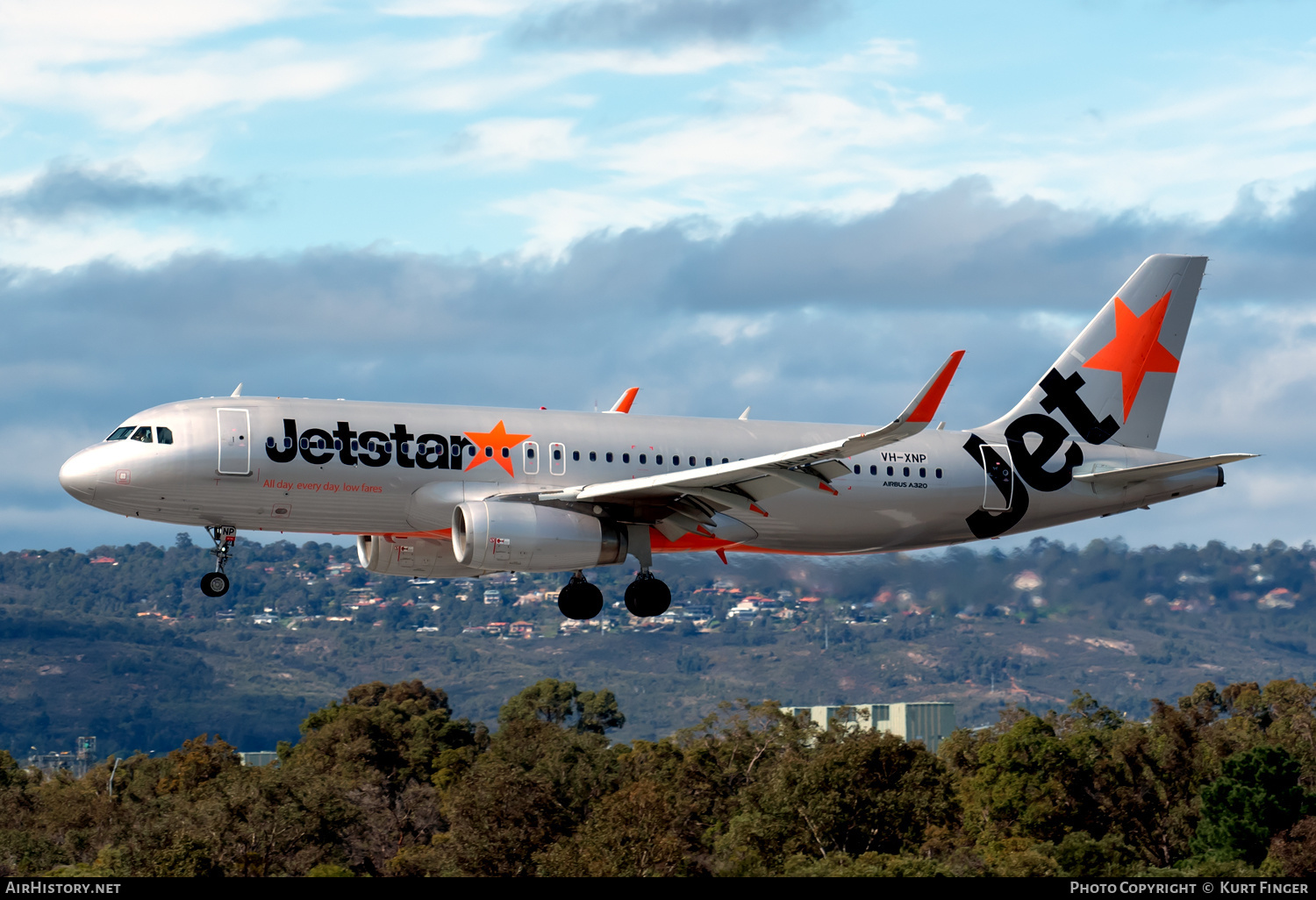 Aircraft Photo of VH-XNP | Airbus A320-232 | Jetstar Airways | AirHistory.net #593966