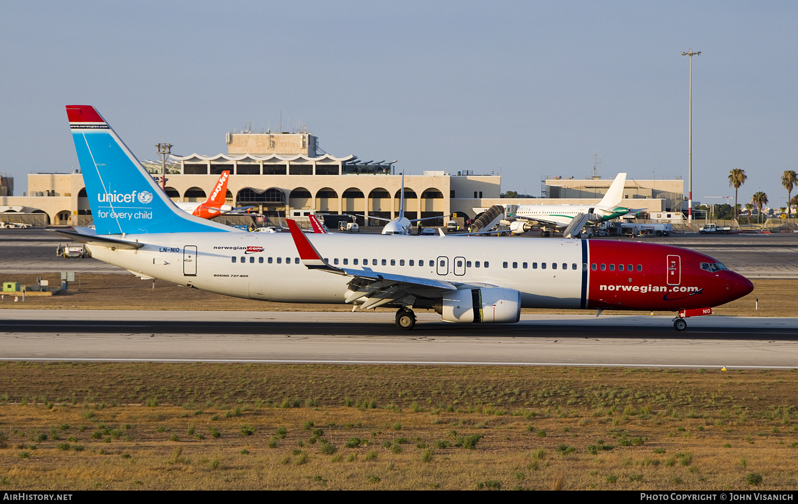 Aircraft Photo of LN-NIO | Boeing 737-81M | Norwegian | AirHistory.net #593974