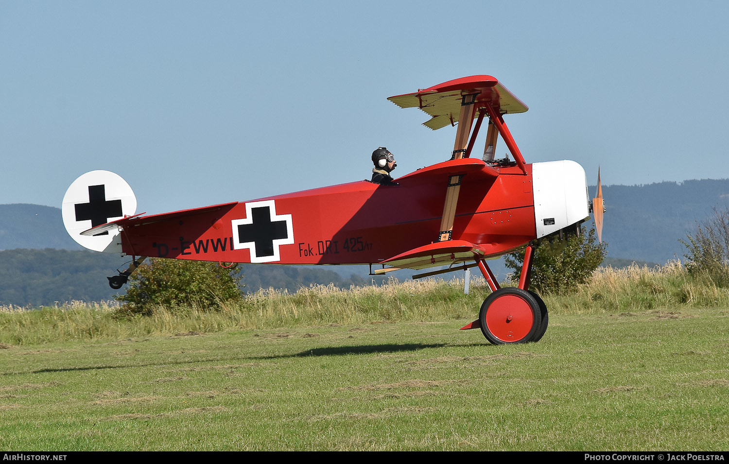 Aircraft Photo of D-EWWI | Fokker Dr.1 (replica) | Germany - Air Force | AirHistory.net #593981