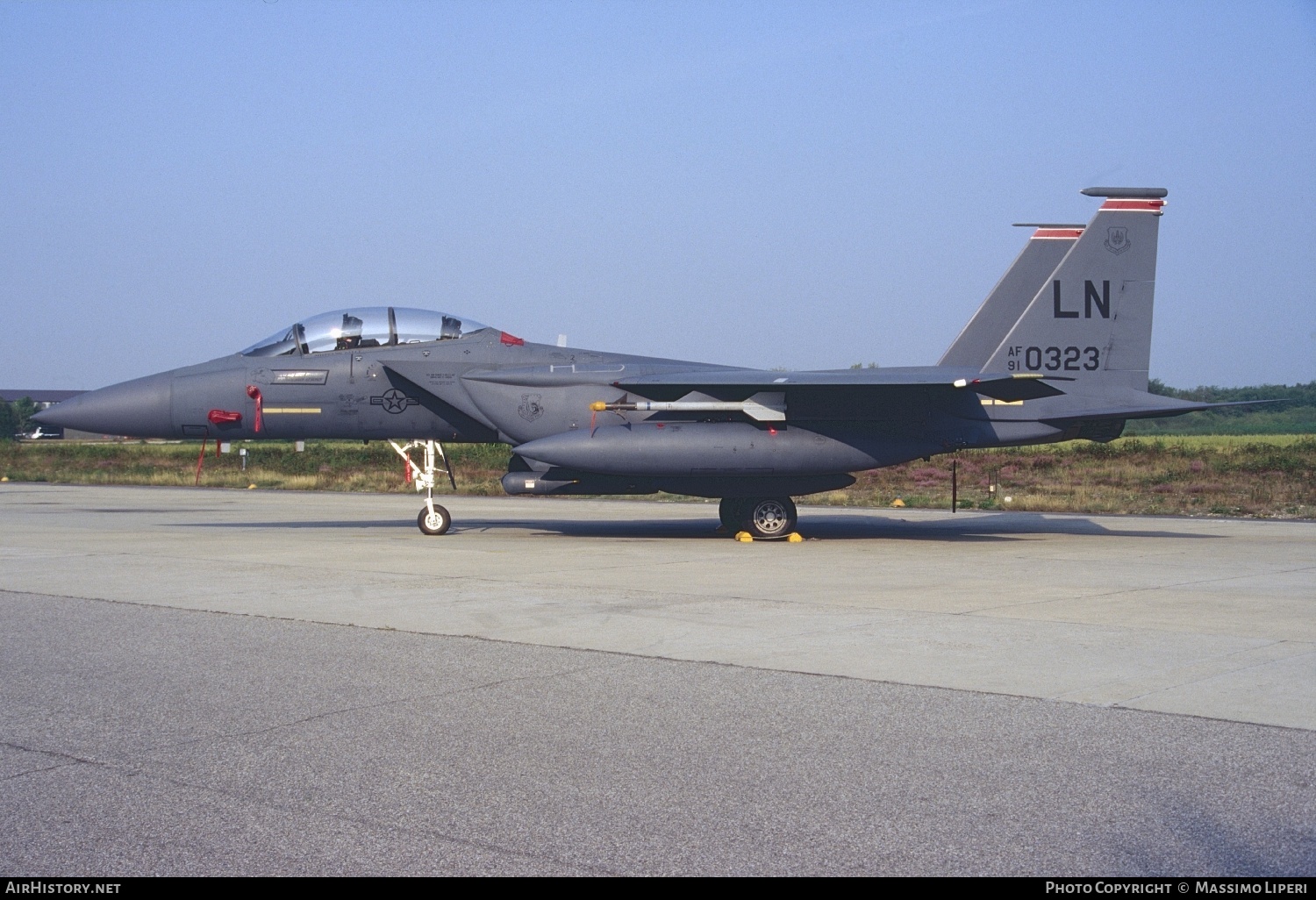 Aircraft Photo of 91-0323 / AF91-0323 | Boeing F-15E Strike Eagle | USA - Air Force | AirHistory.net #593988