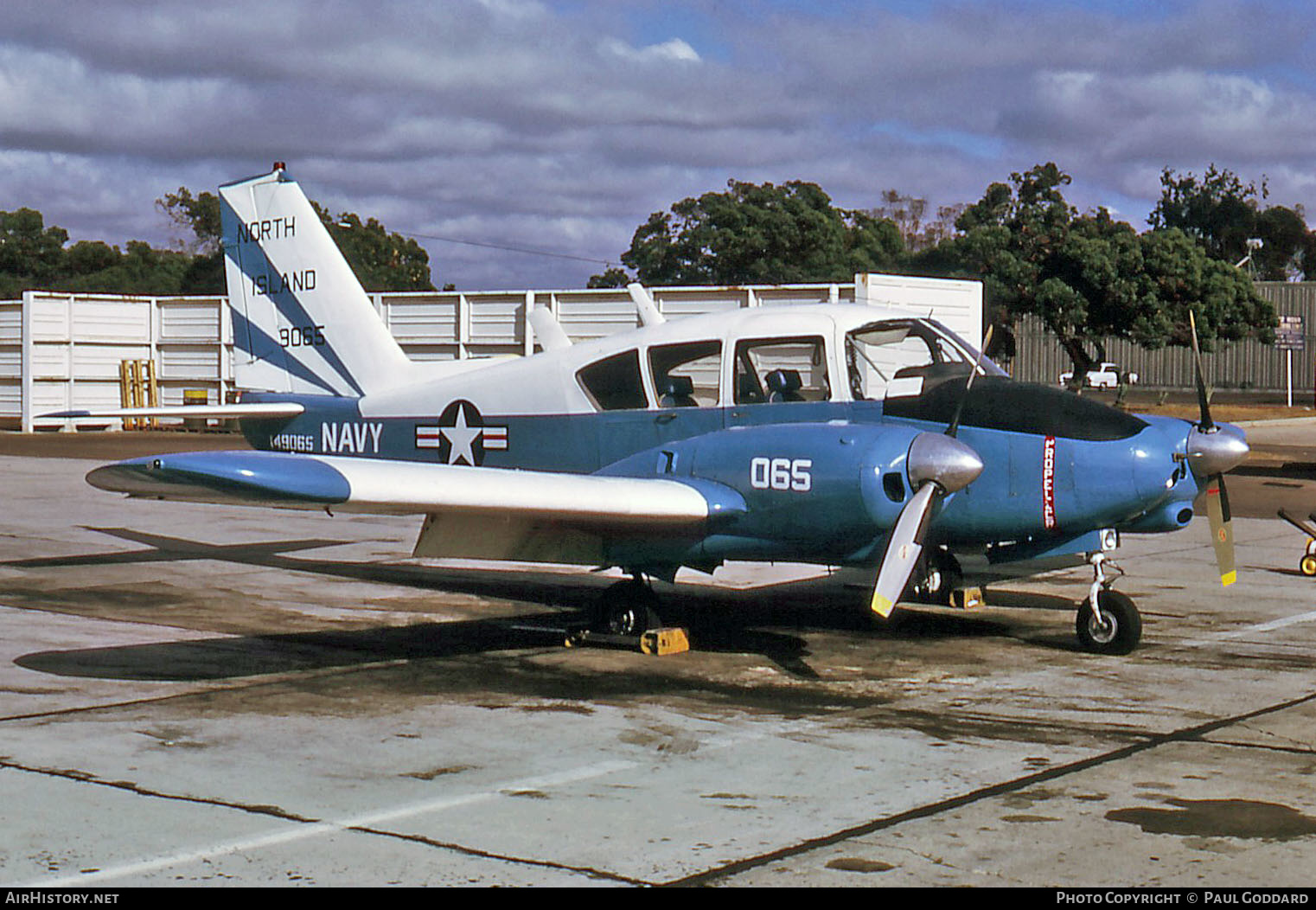 Aircraft Photo of 149065 / 9065 | Piper U-11A Aztec (UO-1/PA-23-250) | USA - Navy | AirHistory.net #594001