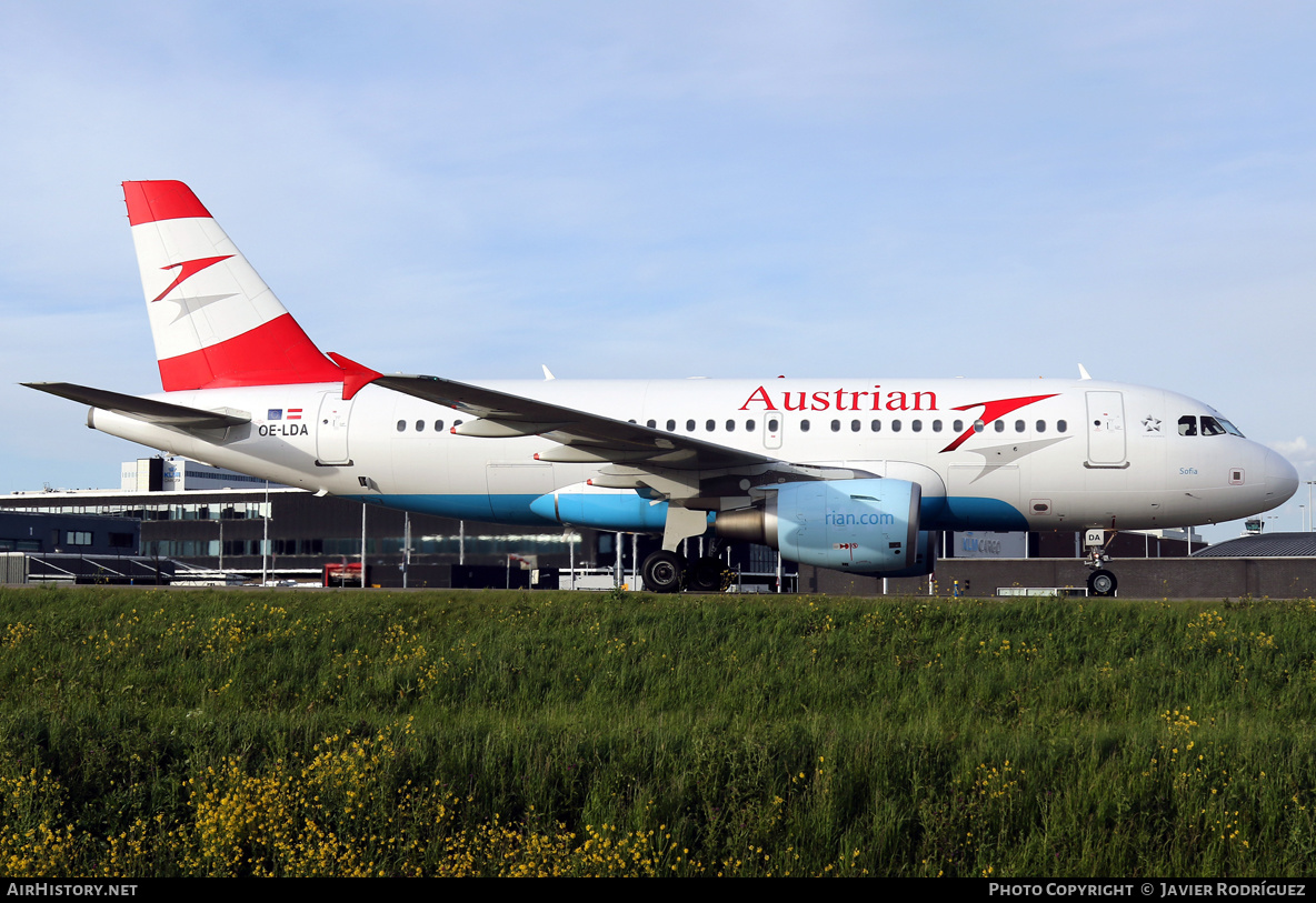 Aircraft Photo of OE-LDA | Airbus A319-112 | Austrian Airlines | AirHistory.net #594006