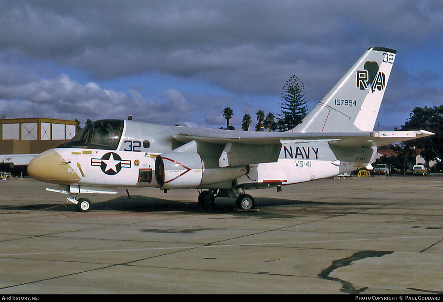 Aircraft Photo of 157994 | Lockheed S-3A Viking | USA - Navy | AirHistory.net #594034