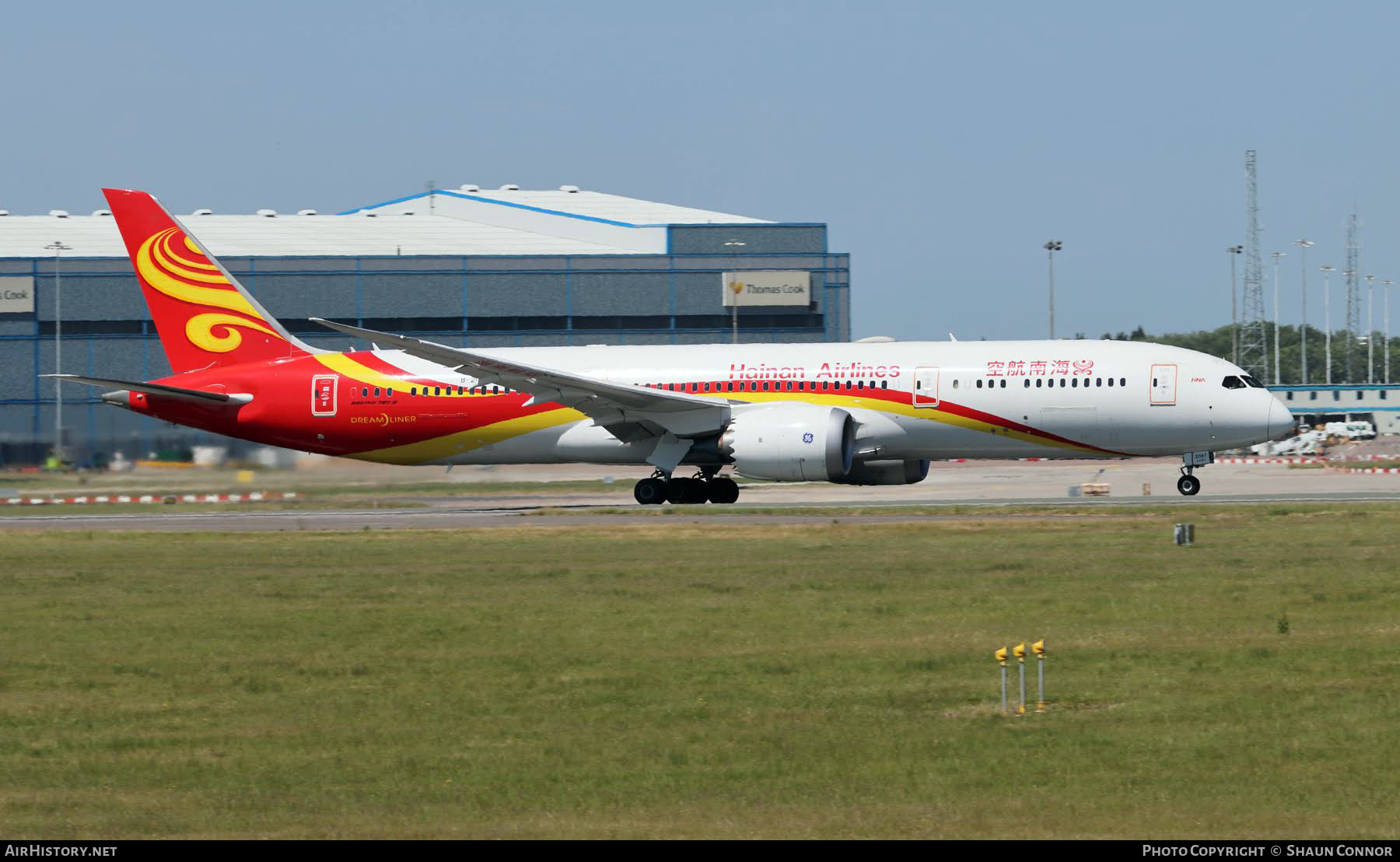Aircraft Photo of B-208T | Boeing 787-9 Dreamliner | Hainan Airlines | AirHistory.net #594038