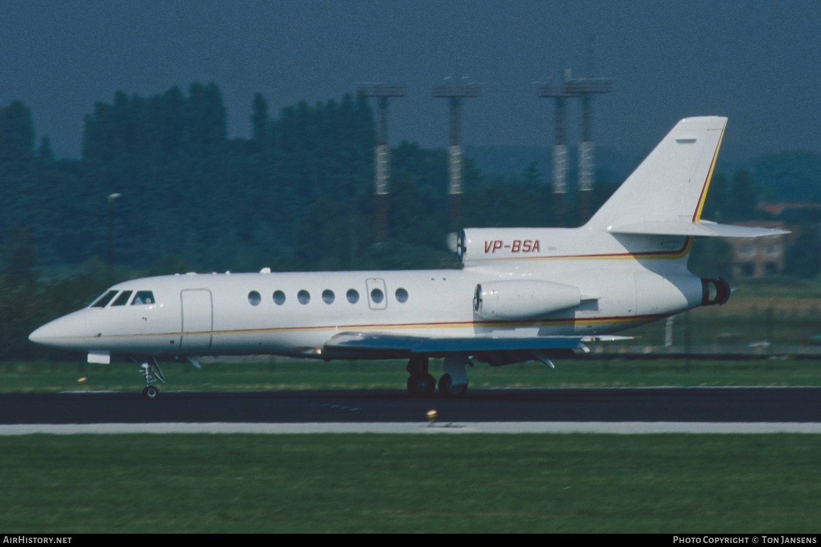 Aircraft Photo of VP-BSA | Dassault Falcon 50 | AirHistory.net #594046