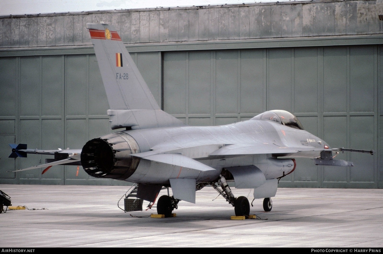 Aircraft Photo of FA-28 | General Dynamics F-16A Fighting Falcon | Belgium - Air Force | AirHistory.net #594054