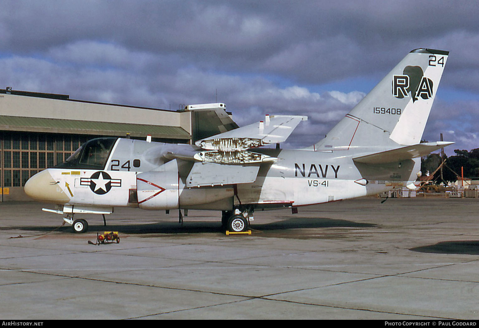 Aircraft Photo of 159408 | Lockheed S-3A Viking | USA - Navy | AirHistory.net #594056