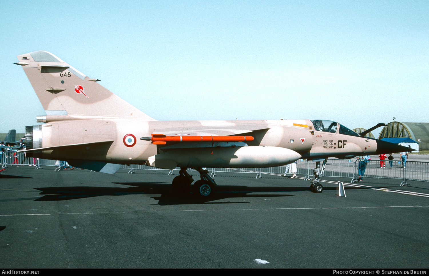 Aircraft Photo of 648 | Dassault Mirage F1CR | France - Air Force | AirHistory.net #594057