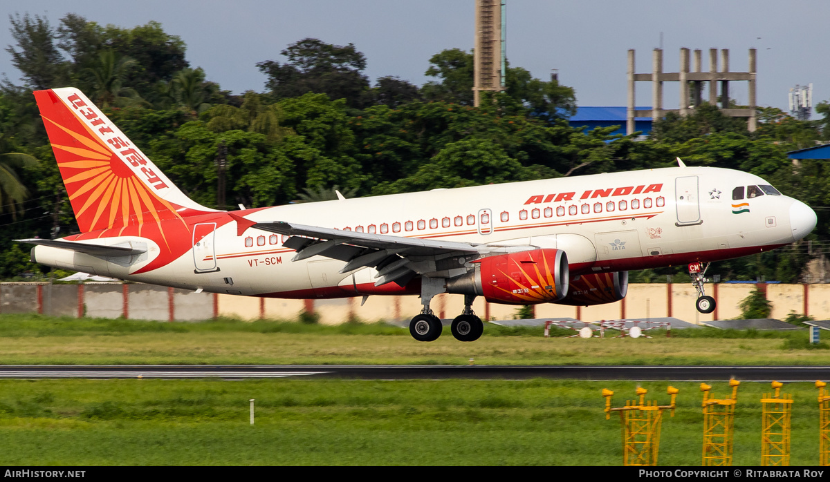 Aircraft Photo of VT-SCM | Airbus A319-112 | Air India | AirHistory.net #594063