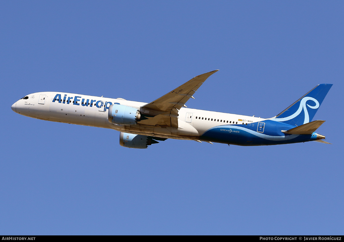 Aircraft Photo of EC-NVX | Boeing 787-9 Dreamliner | Air Europa | AirHistory.net #594077