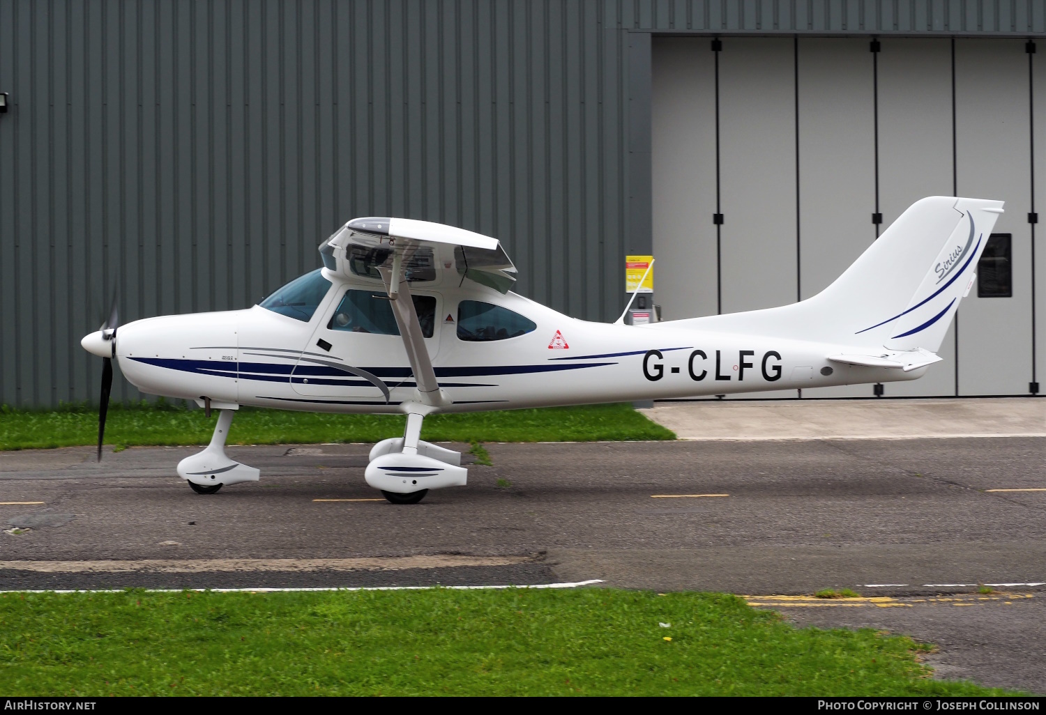 Aircraft Photo of G-CLFG | TL Ultralight TL-3000 Sirius | AirHistory.net #594083