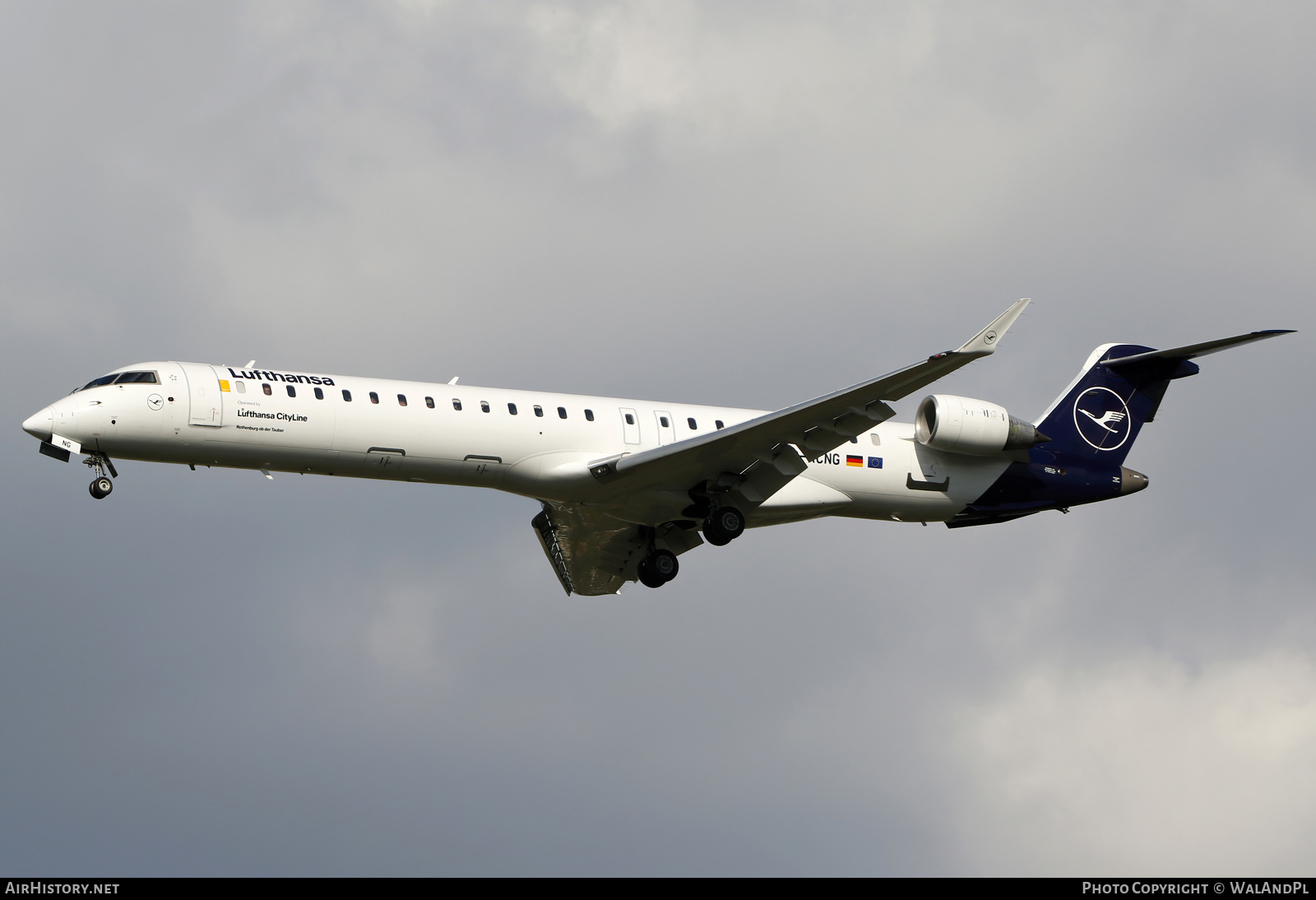 Aircraft Photo of D-ACNG | Bombardier CRJ-900LR NG (CL-600-2D24) | Lufthansa | AirHistory.net #594091