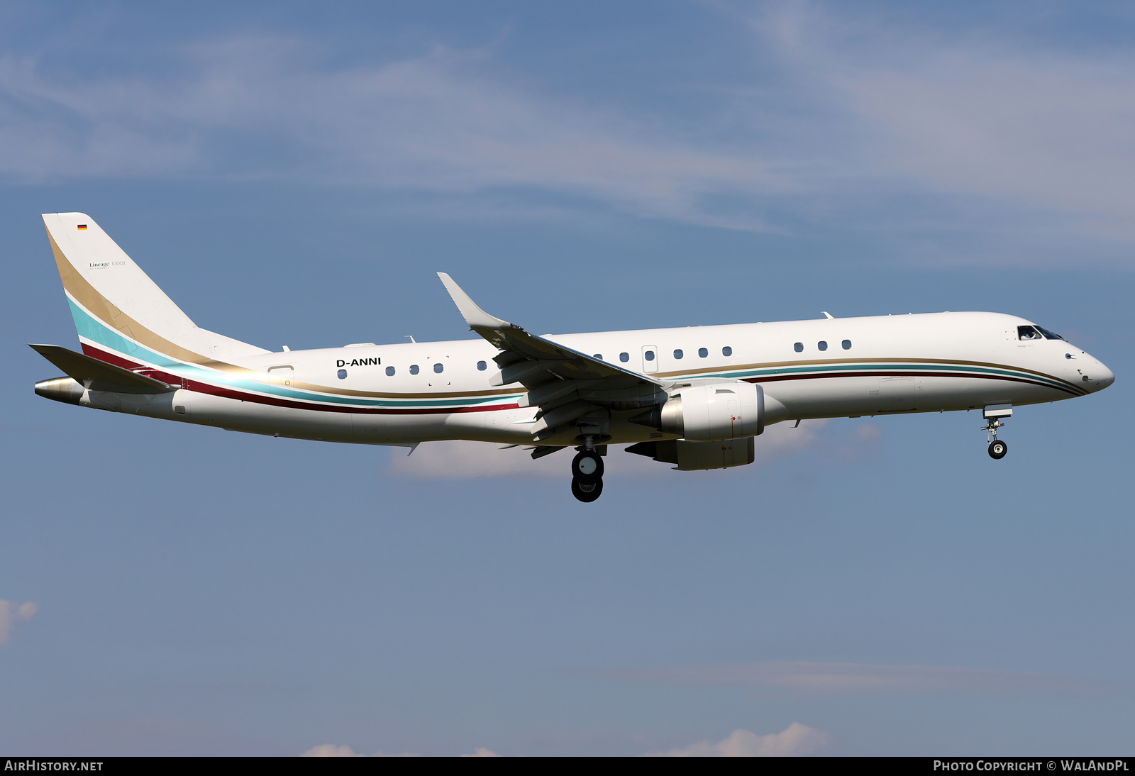 Aircraft Photo of D-ANNI | Embraer Lineage 1000E (ERJ-190-100ECJ) | AirHistory.net #594118