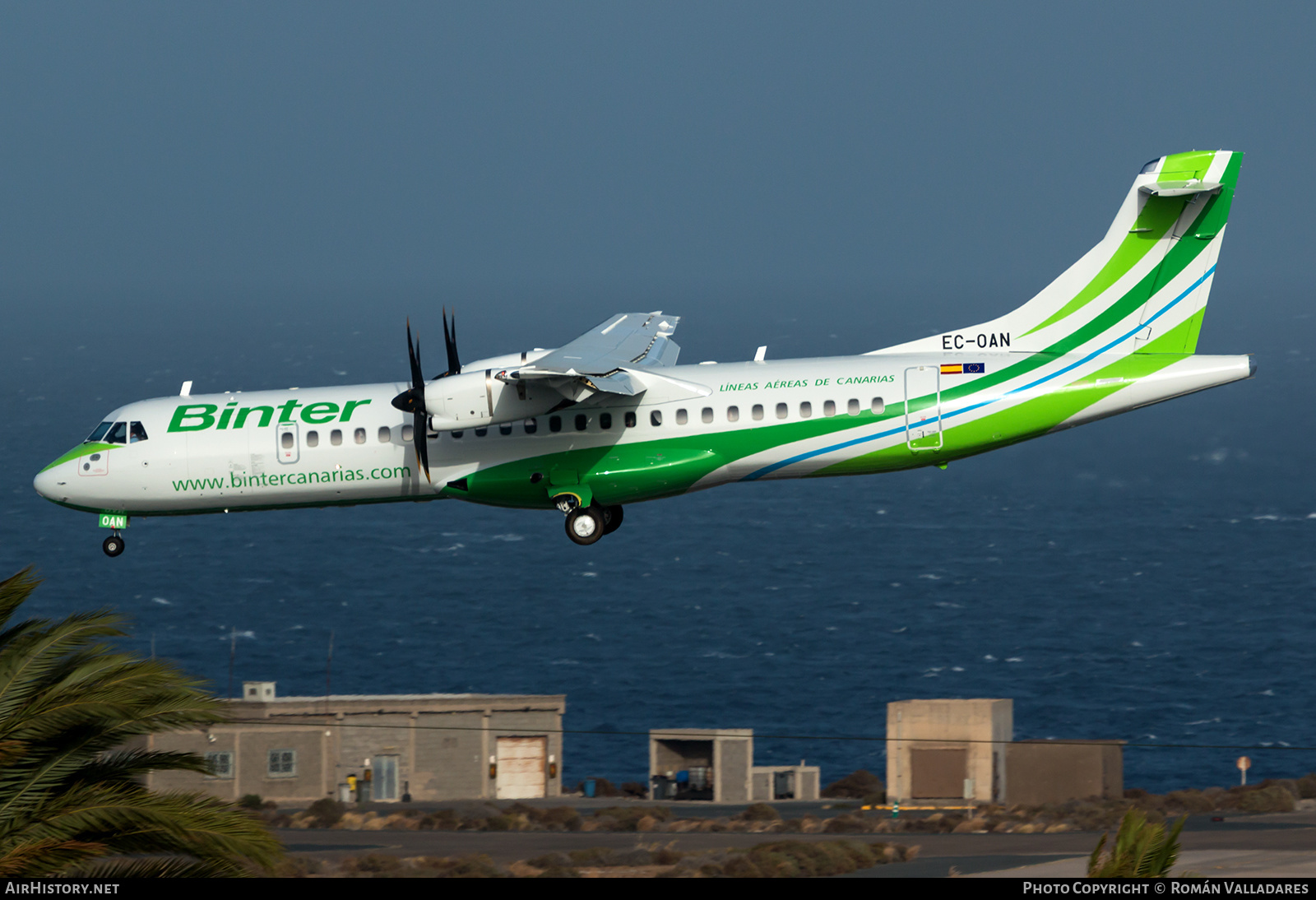 Aircraft Photo of EC-OAN | ATR ATR-72-600 (ATR-72-212A) | Binter Canarias | AirHistory.net #594120