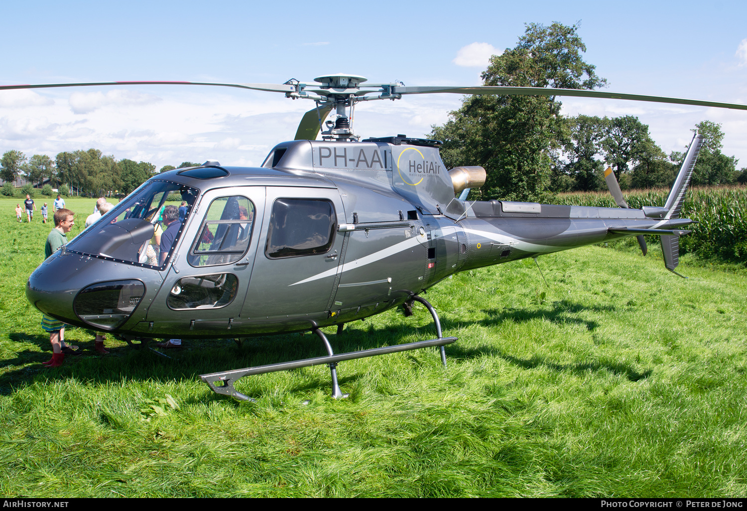 Aircraft Photo of PH-AAI | Eurocopter AS-350B-3 Ecureuil | HeliAir Helicopter Services | AirHistory.net #594131