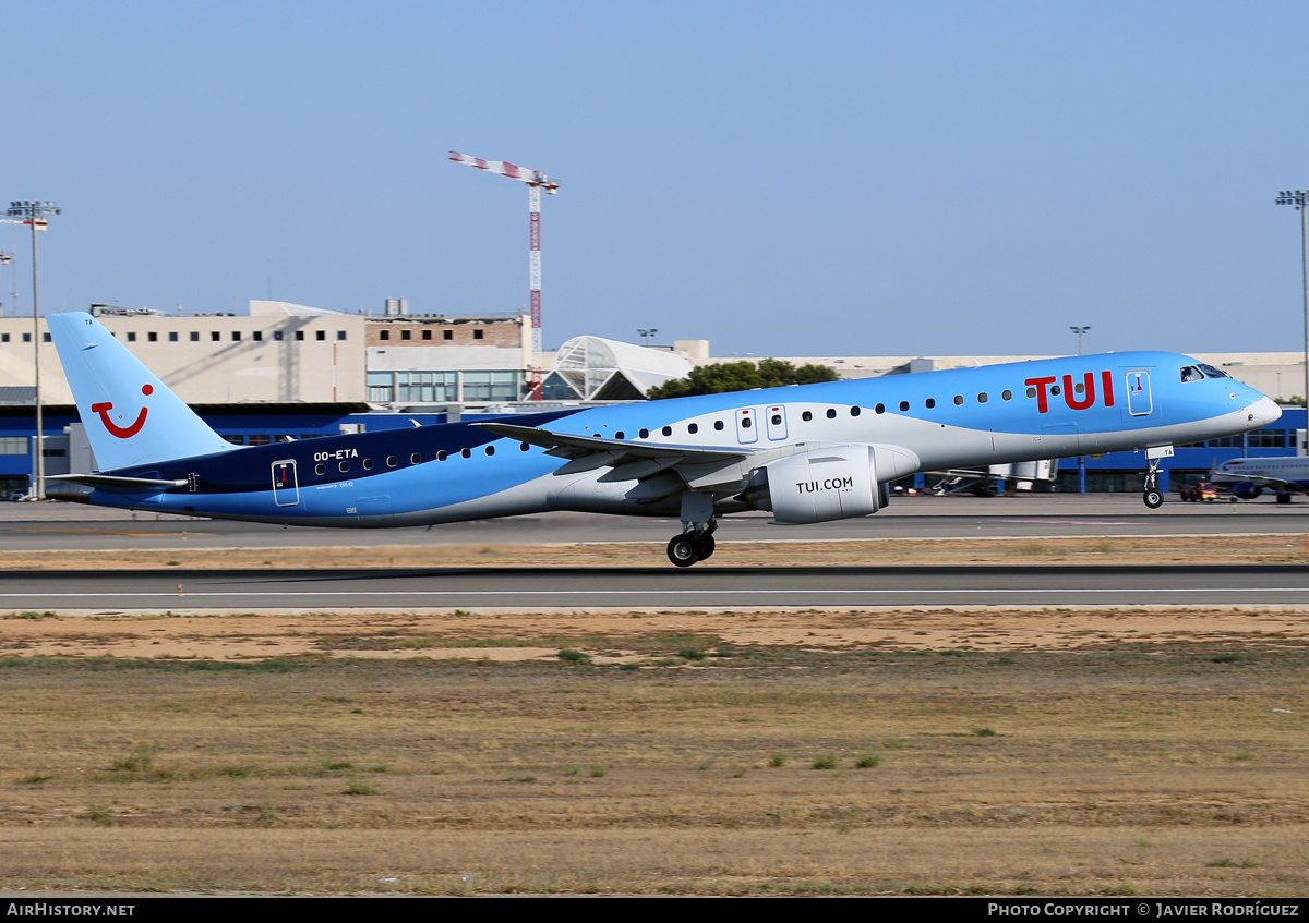 Aircraft Photo of OO-ETA | Embraer 195-E2 (ERJ-190-400) | TUI | AirHistory.net #594150