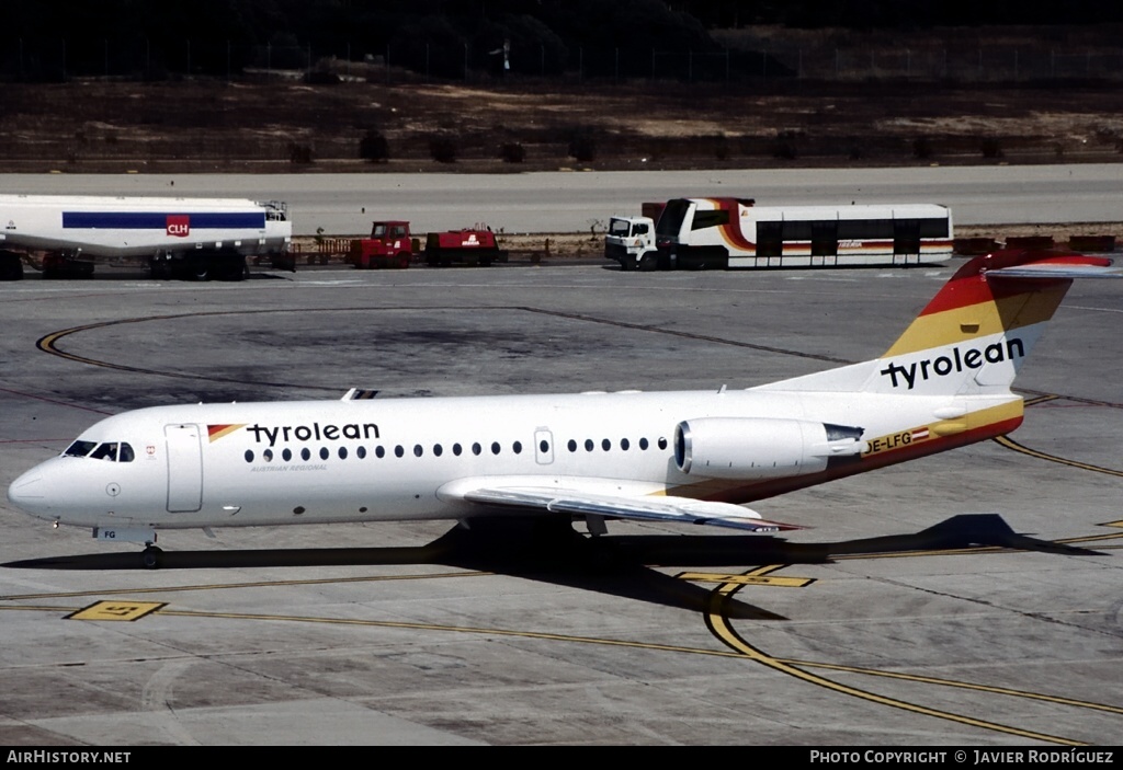 Aircraft Photo of OE-LFG | Fokker 70 (F28-0070) | Tyrolean Airways | AirHistory.net #594151