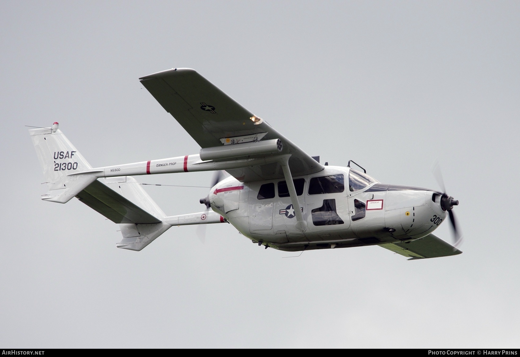 Aircraft Photo of N590D / 21300 | Cessna O-2A Super Skymaster | USA - Air Force | AirHistory.net #594157