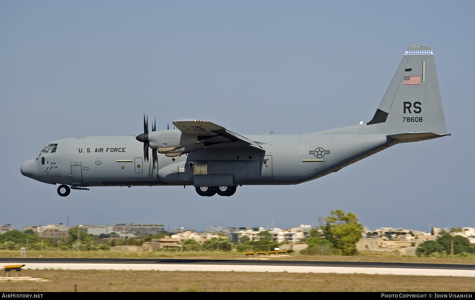Aircraft Photo of 07-8608 / 78608 | Lockheed Martin C-130J-30 Hercules | USA - Air Force | AirHistory.net #594174