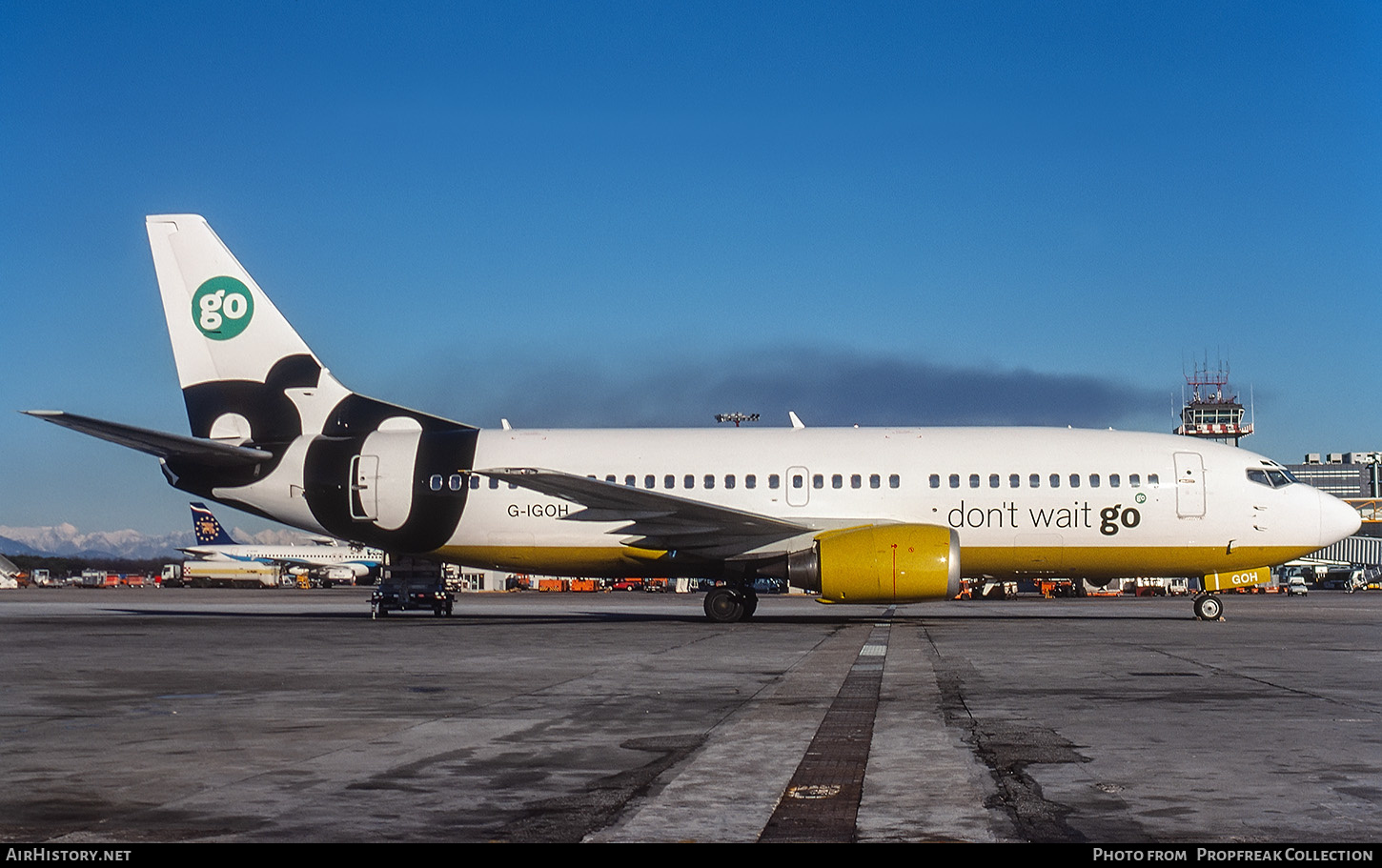 Aircraft Photo of G-IGOH | Boeing 737-3Y0 | Go Fly | AirHistory.net #594185