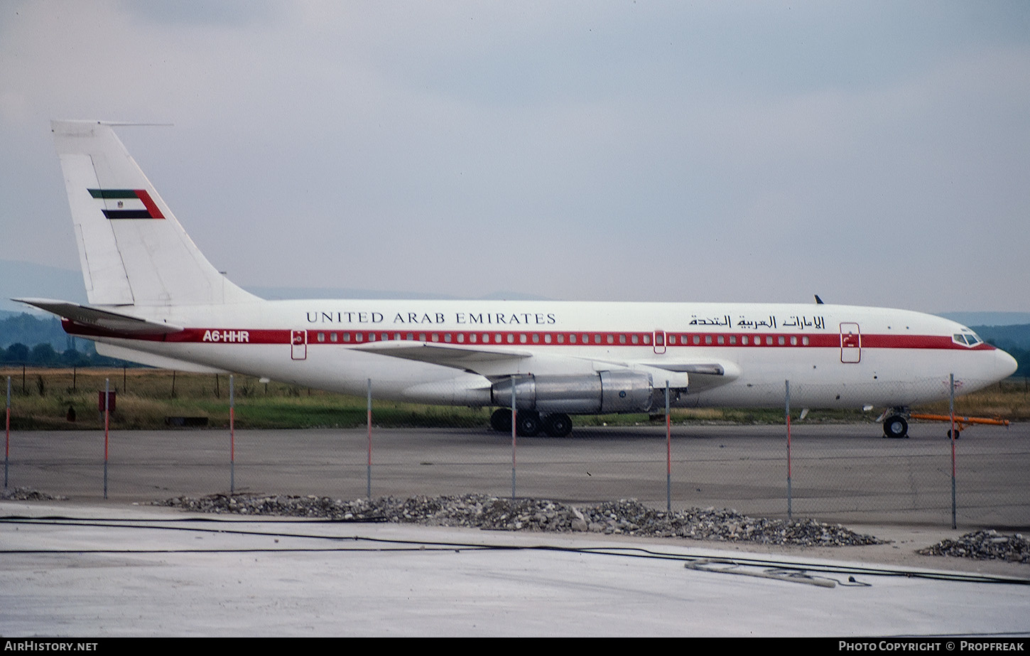 Aircraft Photo of A6-HHR | Boeing 720-023(B) | United Arab Emirates Government | AirHistory.net #594187