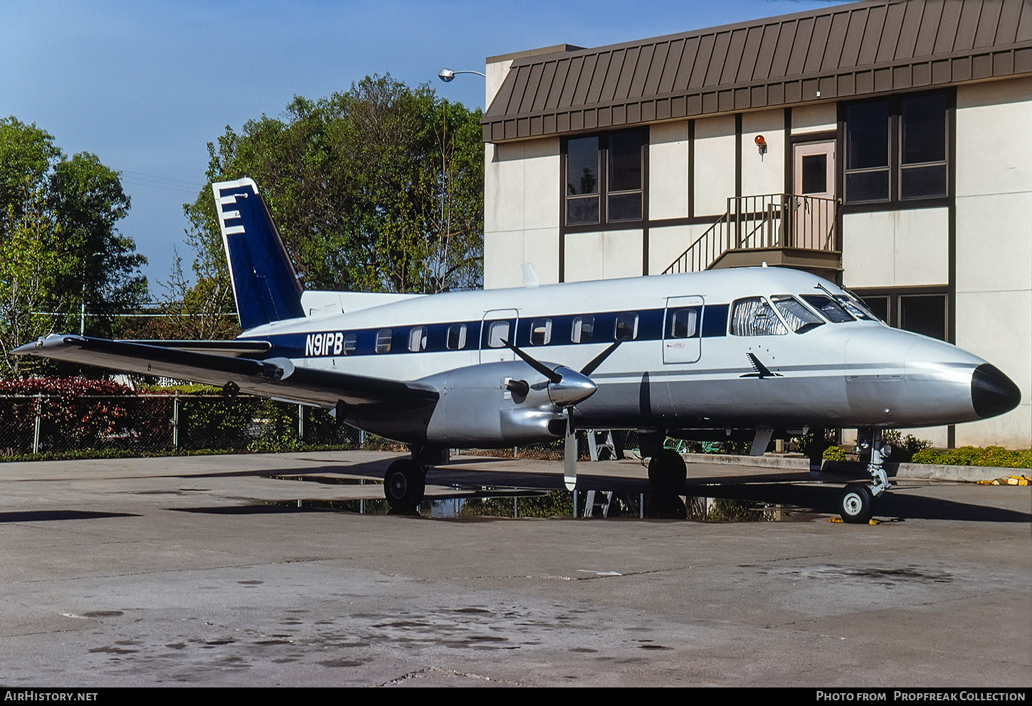 Aircraft Photo of N91PB | Embraer EMB-110P1 Bandeirante | Capital Airlines | AirHistory.net #594191