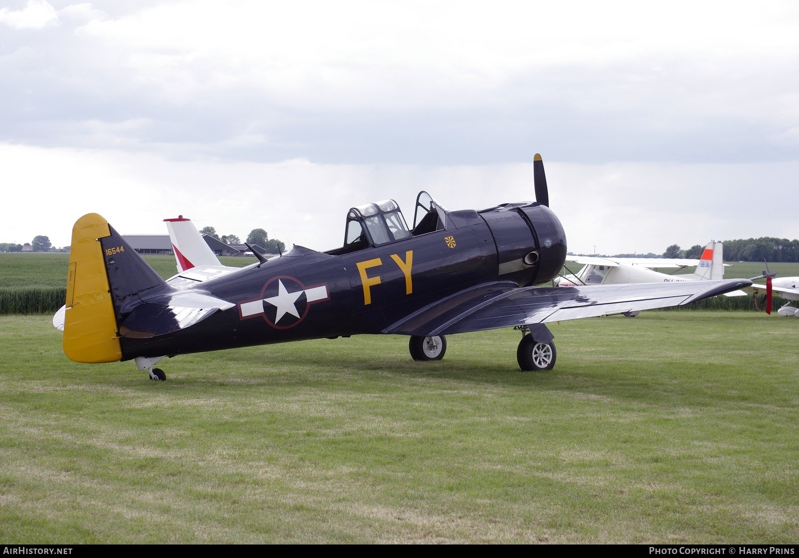 Aircraft Photo of N13FY / 16544 | North American AT-6A Texan | USA - Air Force | AirHistory.net #594215