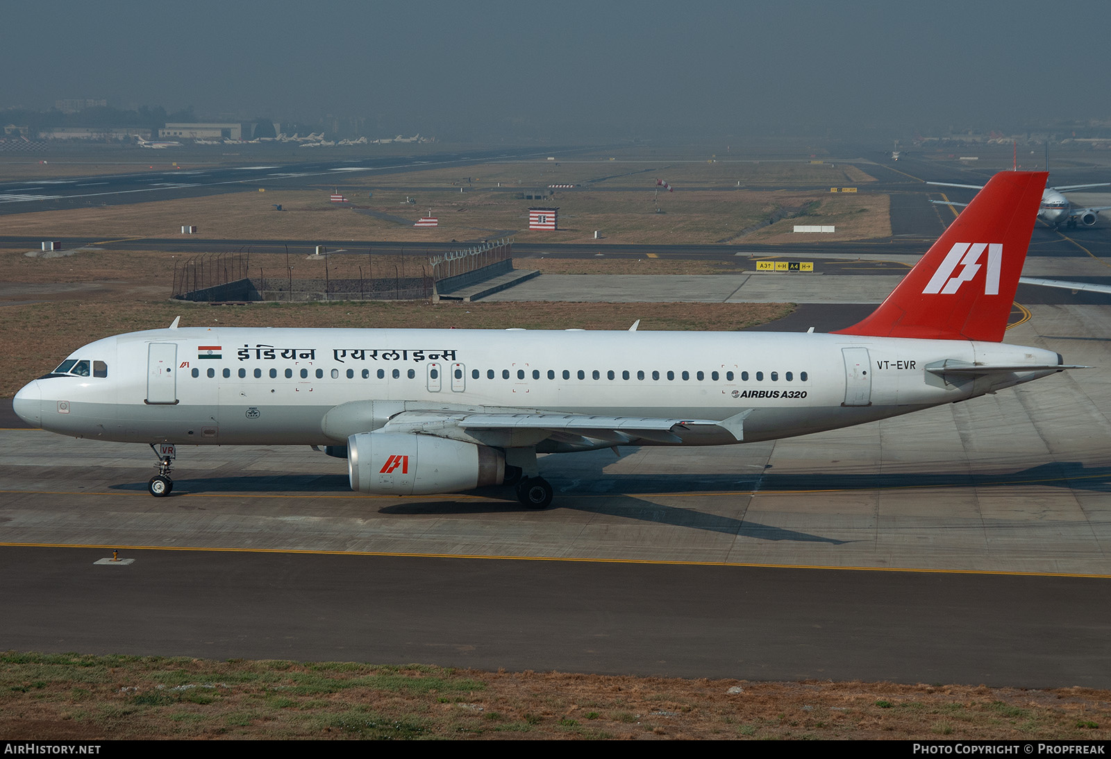 Aircraft Photo of VT-EVR | Airbus A320-231 | Indian Airlines | AirHistory.net #594220
