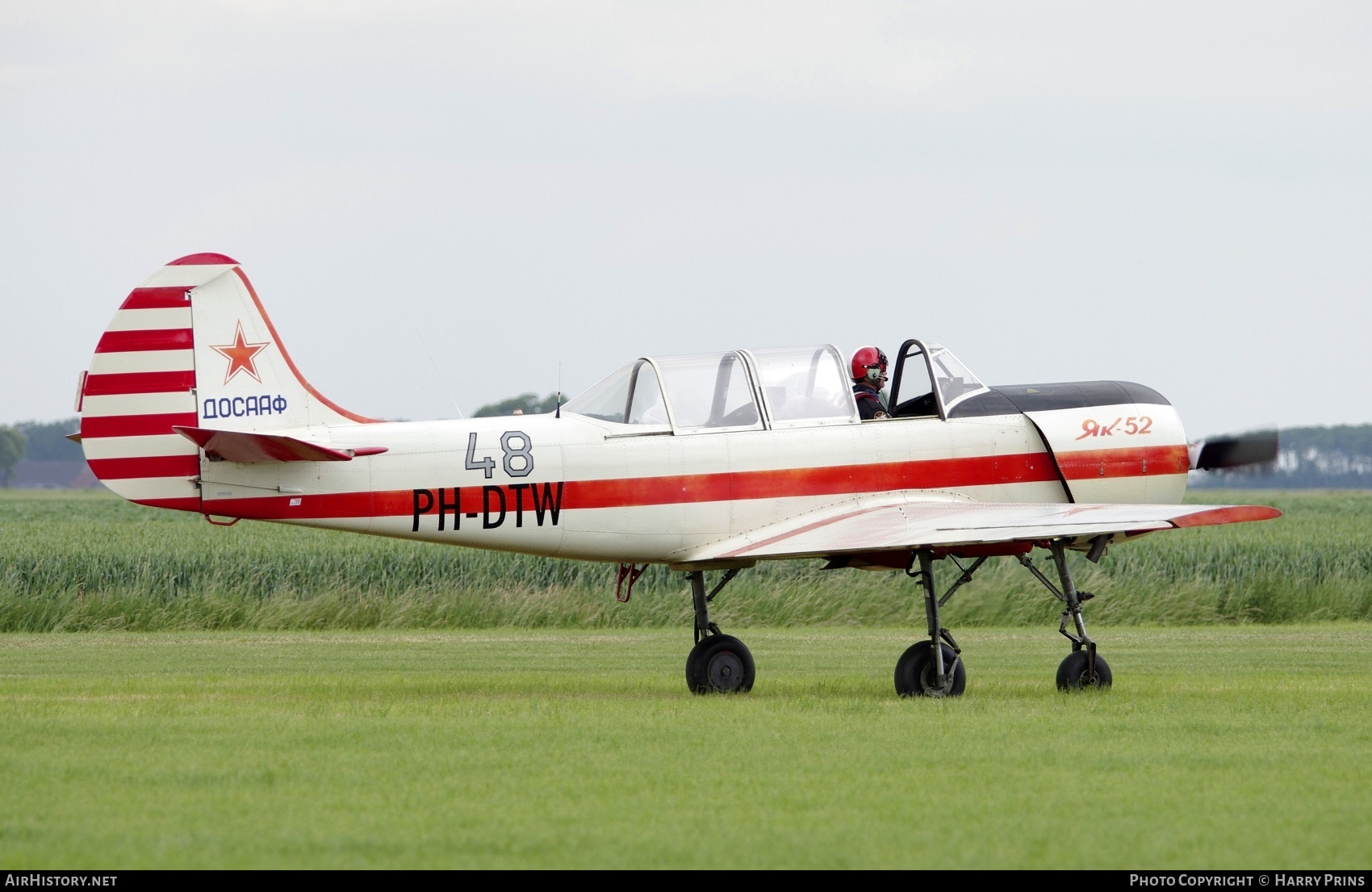 Aircraft Photo of PH-DTW | Yakovlev Yak-52 | AirHistory.net #594261