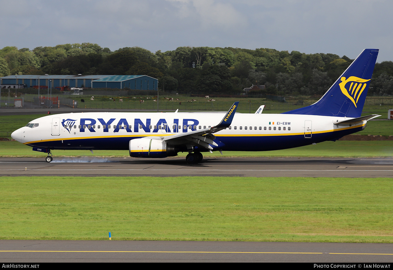 Aircraft Photo of EI-EBW | Boeing 737-8AS | Ryanair | AirHistory.net #594262