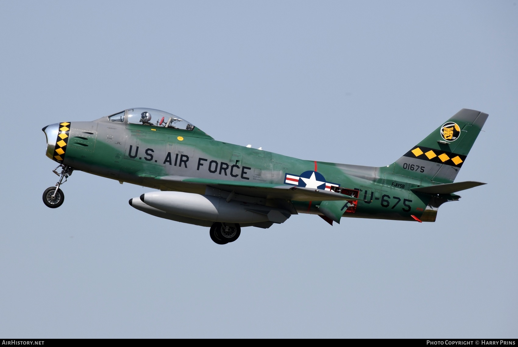 Aircraft Photo of F-AYSB / 01675 | Canadair CL-13B Sabre 6 | USA - Air Force | AirHistory.net #594269