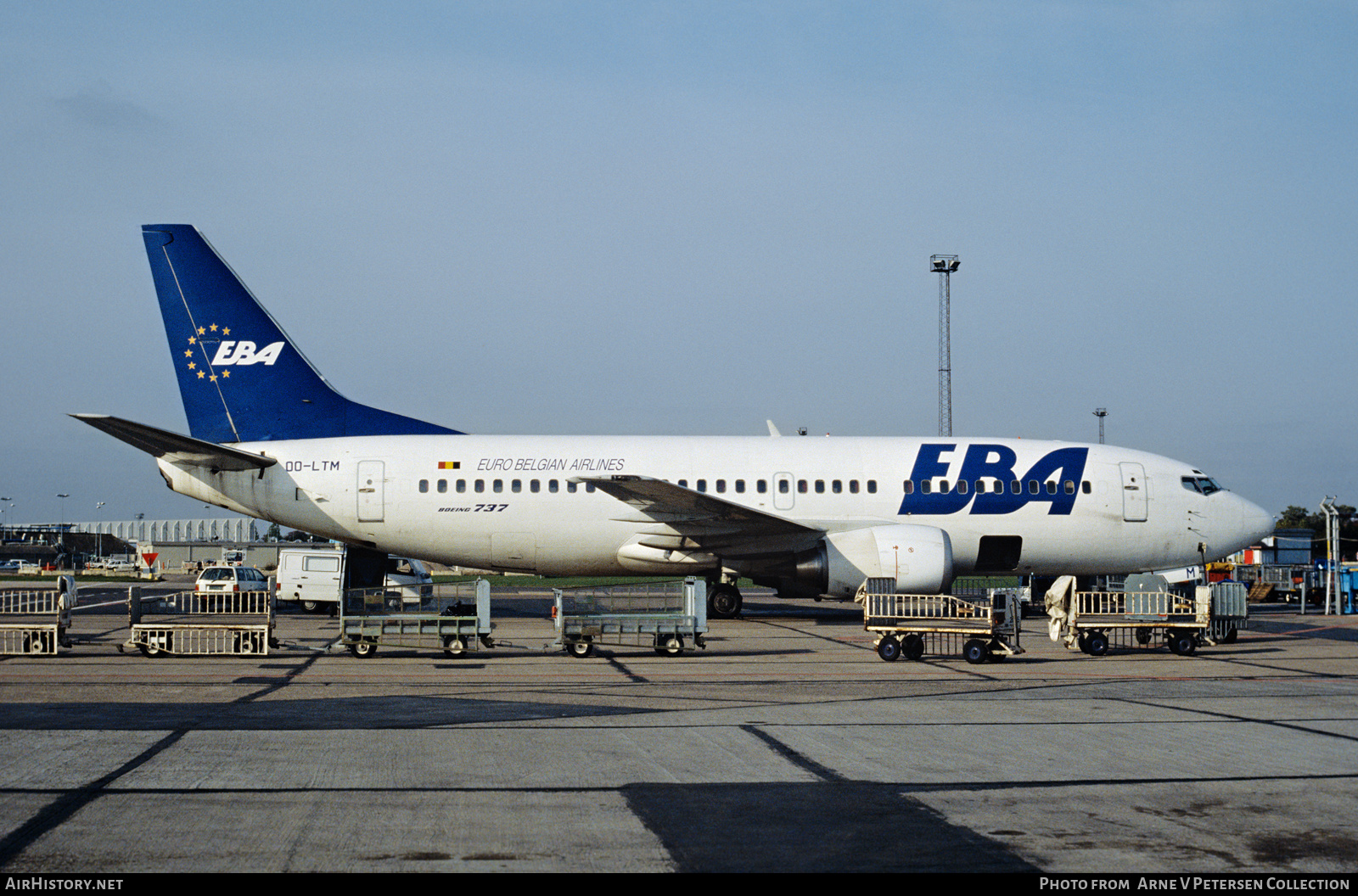 Aircraft Photo of OO-LTM | Boeing 737-3M8 | EBA - Eurobelgian Airlines | AirHistory.net #594272