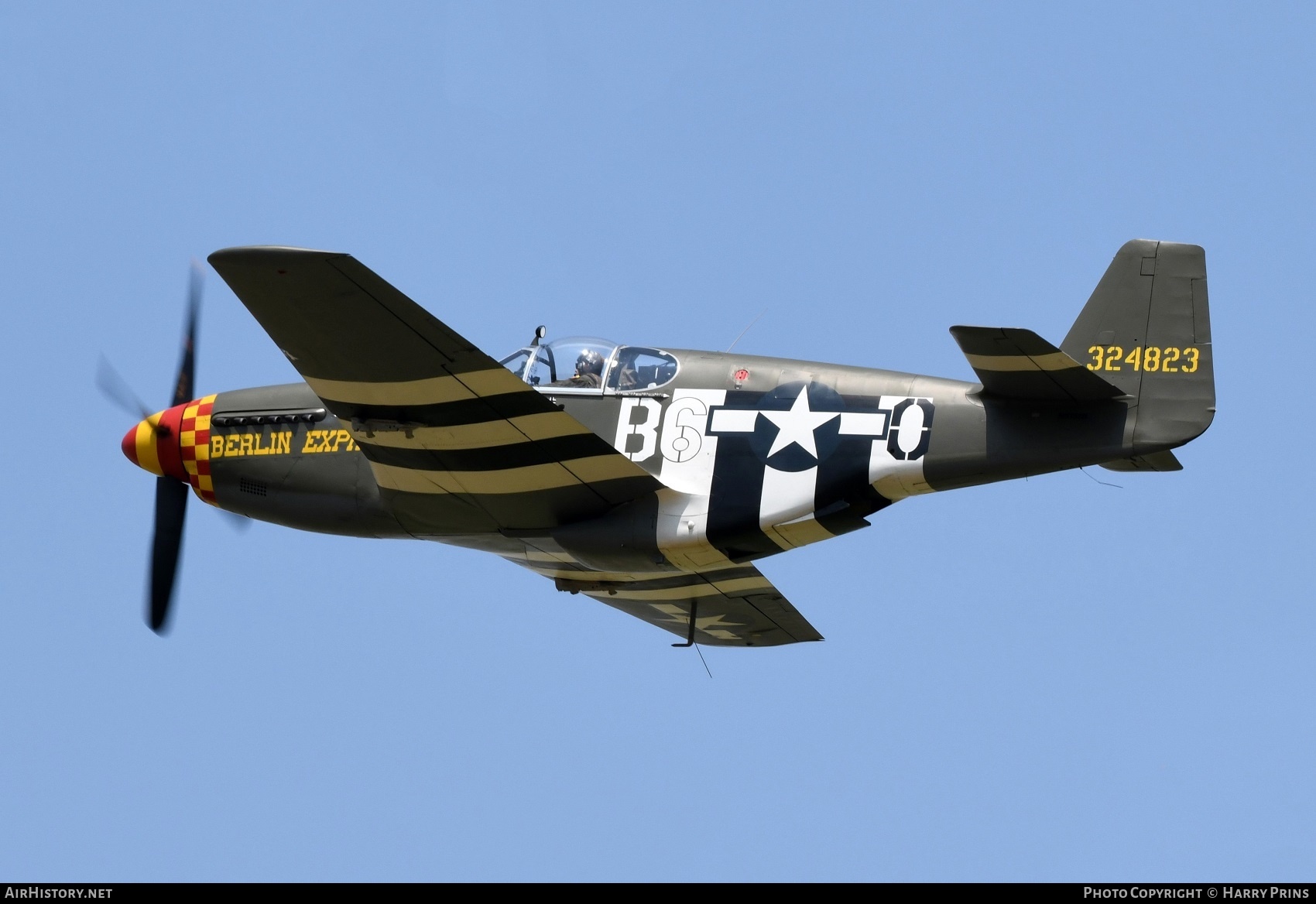 Aircraft Photo of N515ZB / 324823 | North American P-51B Mustang | USA - Air Force | AirHistory.net #594275