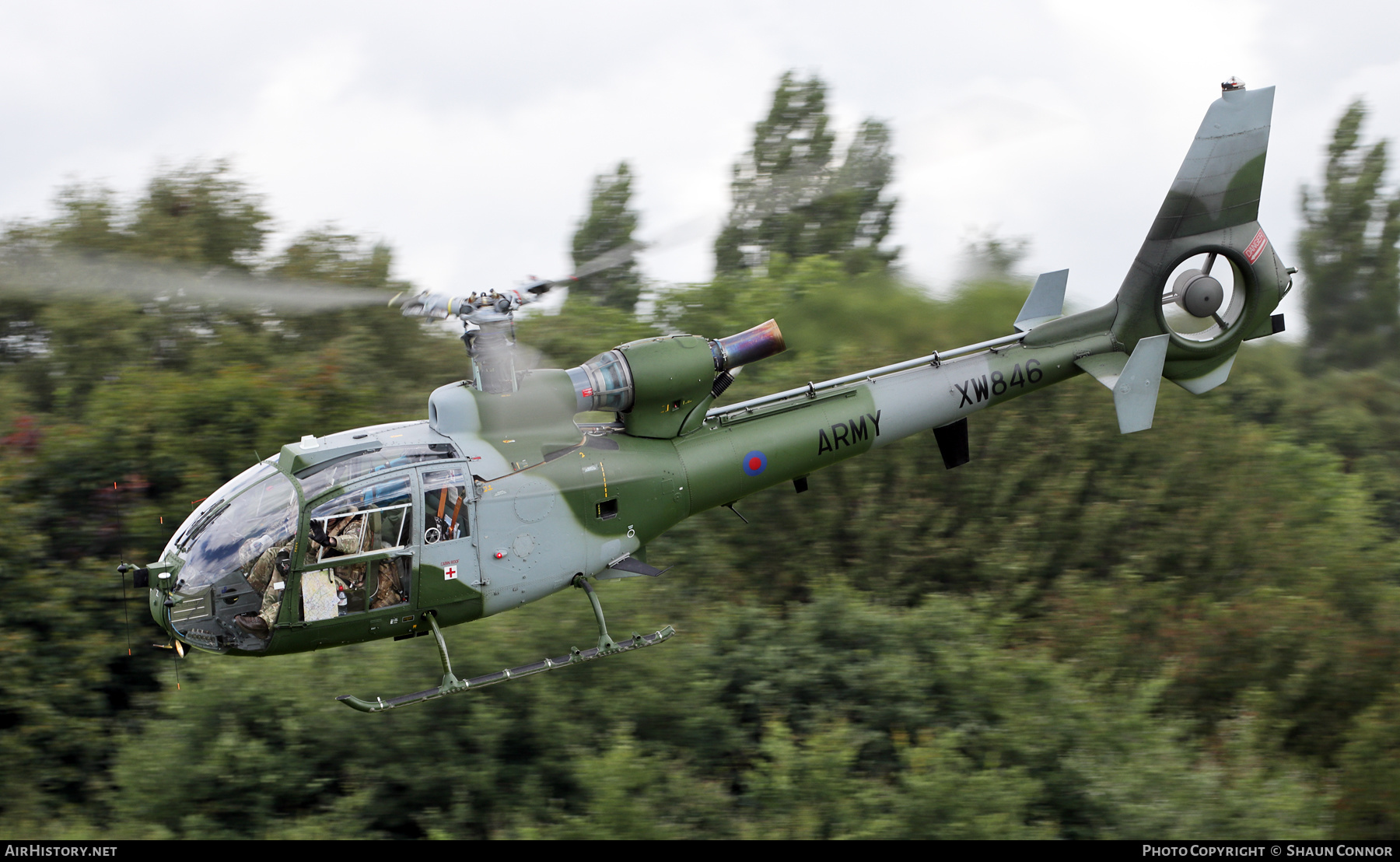 Aircraft Photo of XW846 | Aerospatiale SA-341B Gazelle AH1 | UK - Army | AirHistory.net #594277