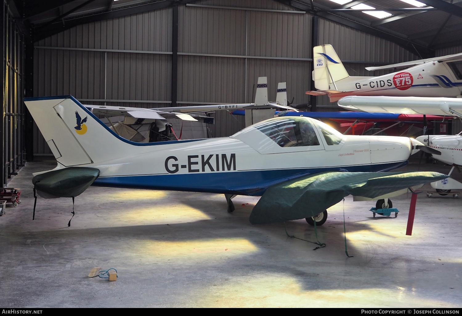 Aircraft Photo of G-EKIM | Alpi Pioneer 300 | AirHistory.net #594288
