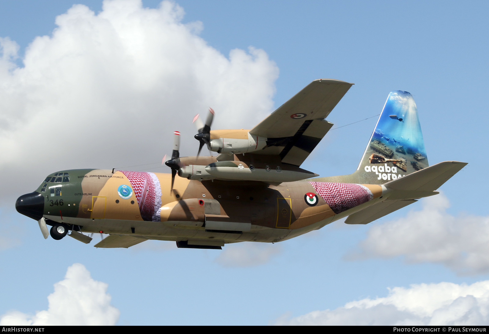 Aircraft Photo of 346 | Lockheed C-130H Hercules | Jordan - Air Force | AirHistory.net #594289