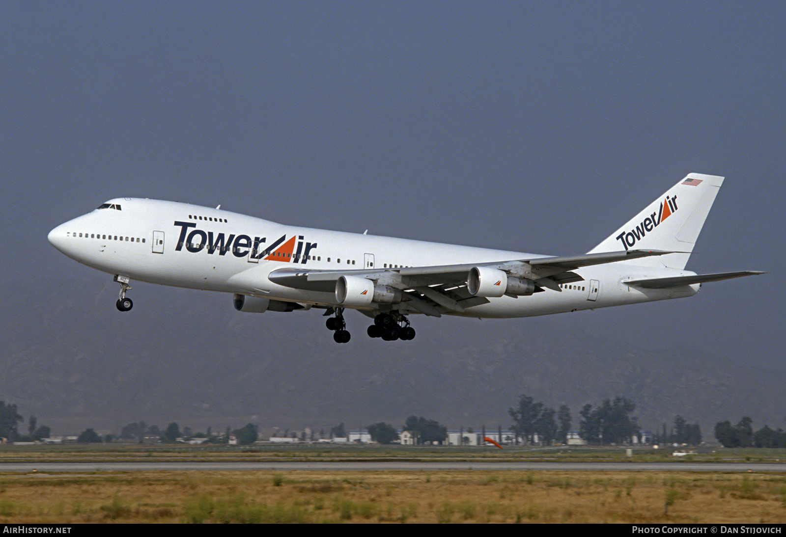 Aircraft Photo of N607PE | Boeing 747-238B | Tower Air | AirHistory.net #594290