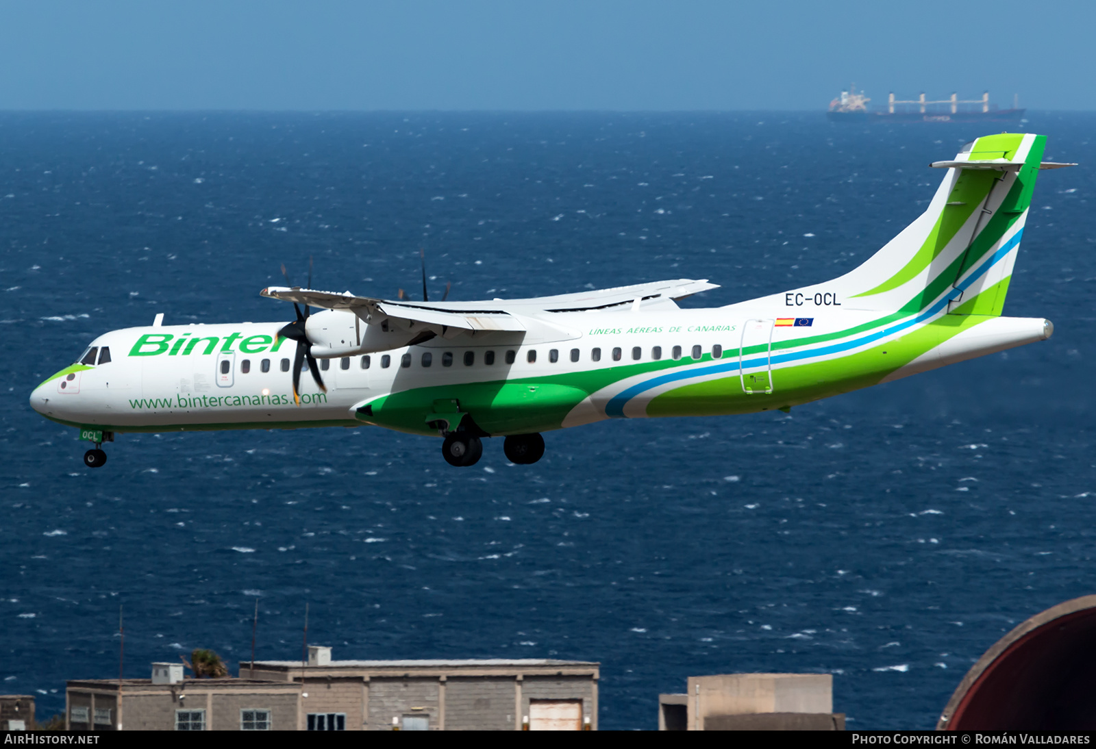 Aircraft Photo of EC-OCL | ATR ATR-72-600 (ATR-72-212A) | Binter Canarias | AirHistory.net #594308