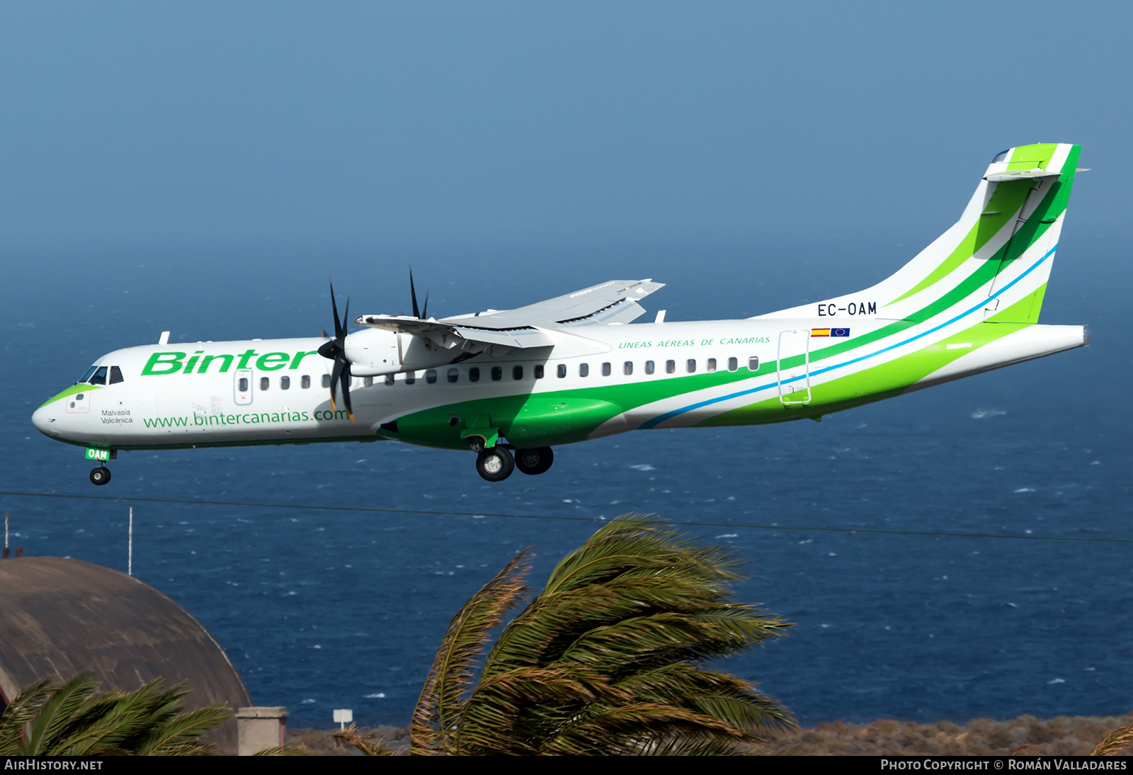 Aircraft Photo of EC-OAM | ATR ATR-72-600 (ATR-72-212A) | Binter Canarias | AirHistory.net #594315