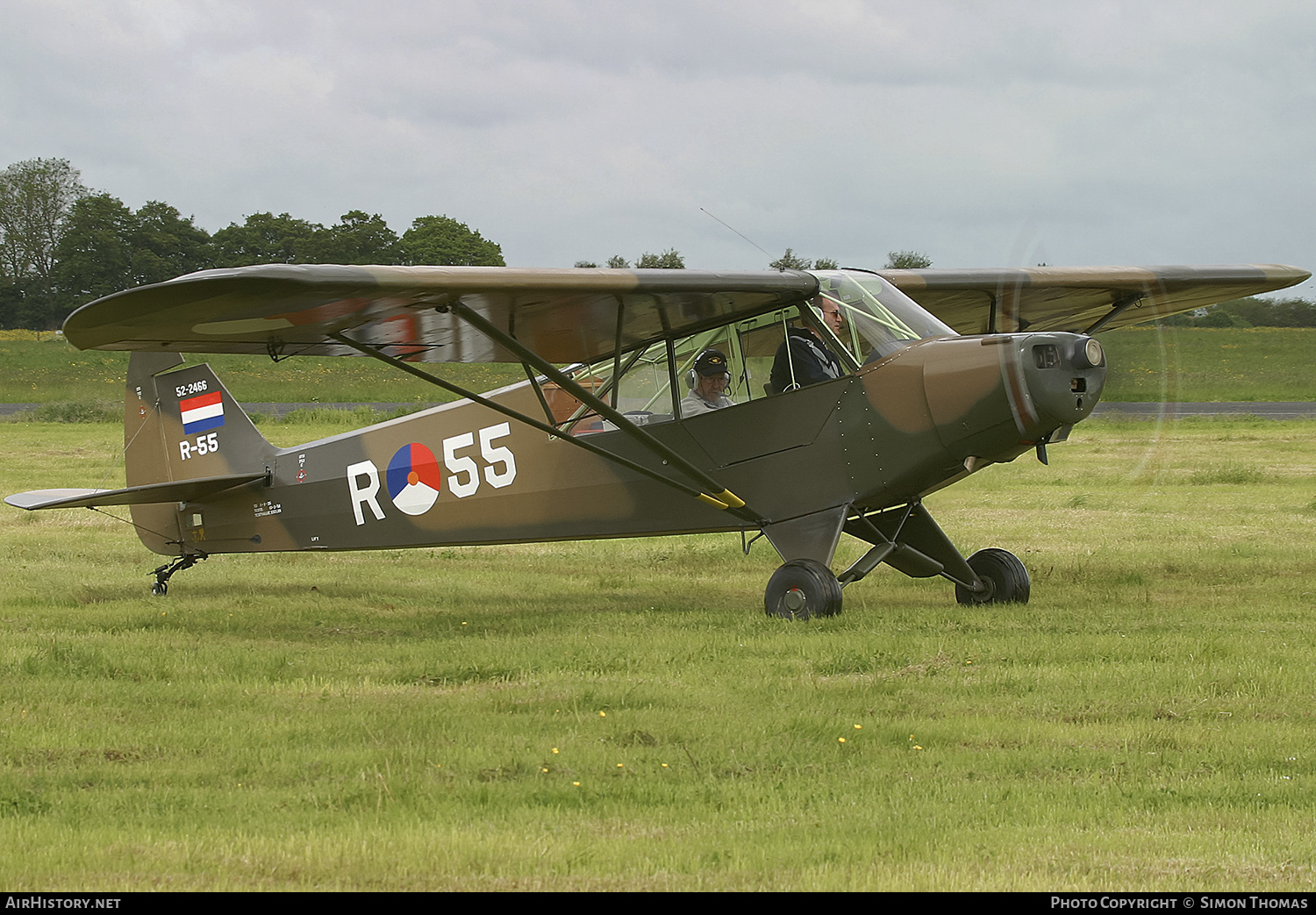 Aircraft Photo of G-BLMI / 52-2466 | Piper L-18C Super Cub | Netherlands - Air Force | AirHistory.net #594316