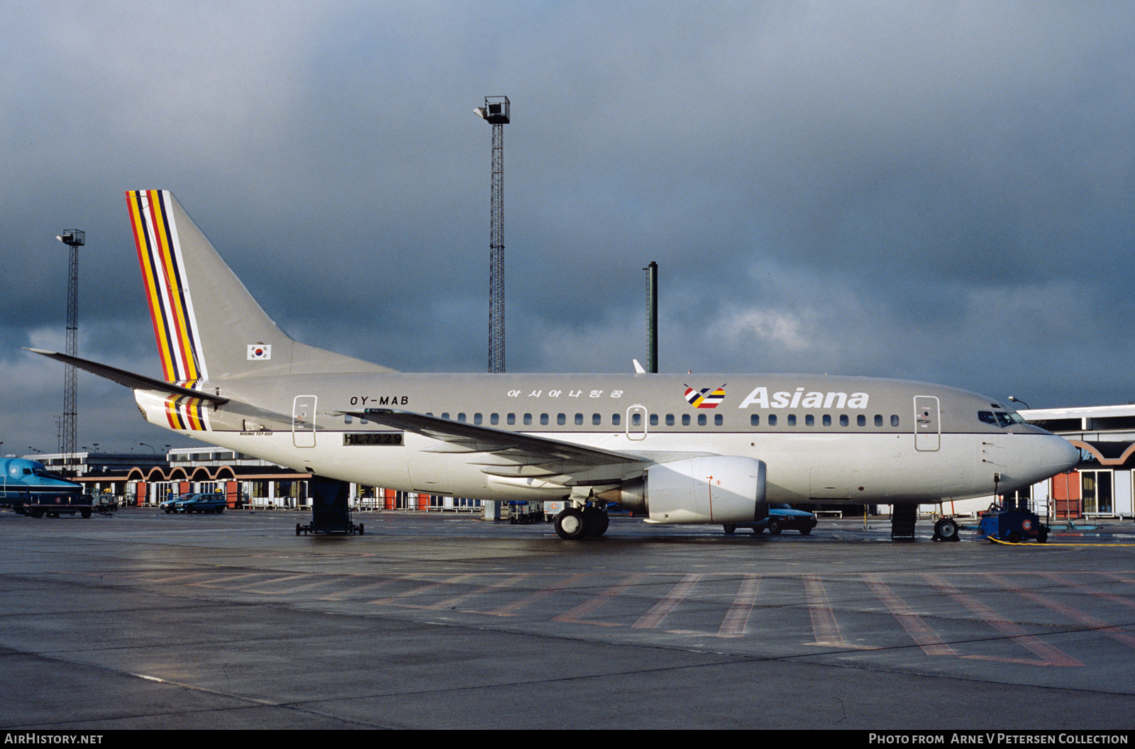 Aircraft Photo of OY-MAB | Boeing 737-5L9 | Asiana Airlines | AirHistory.net #594342