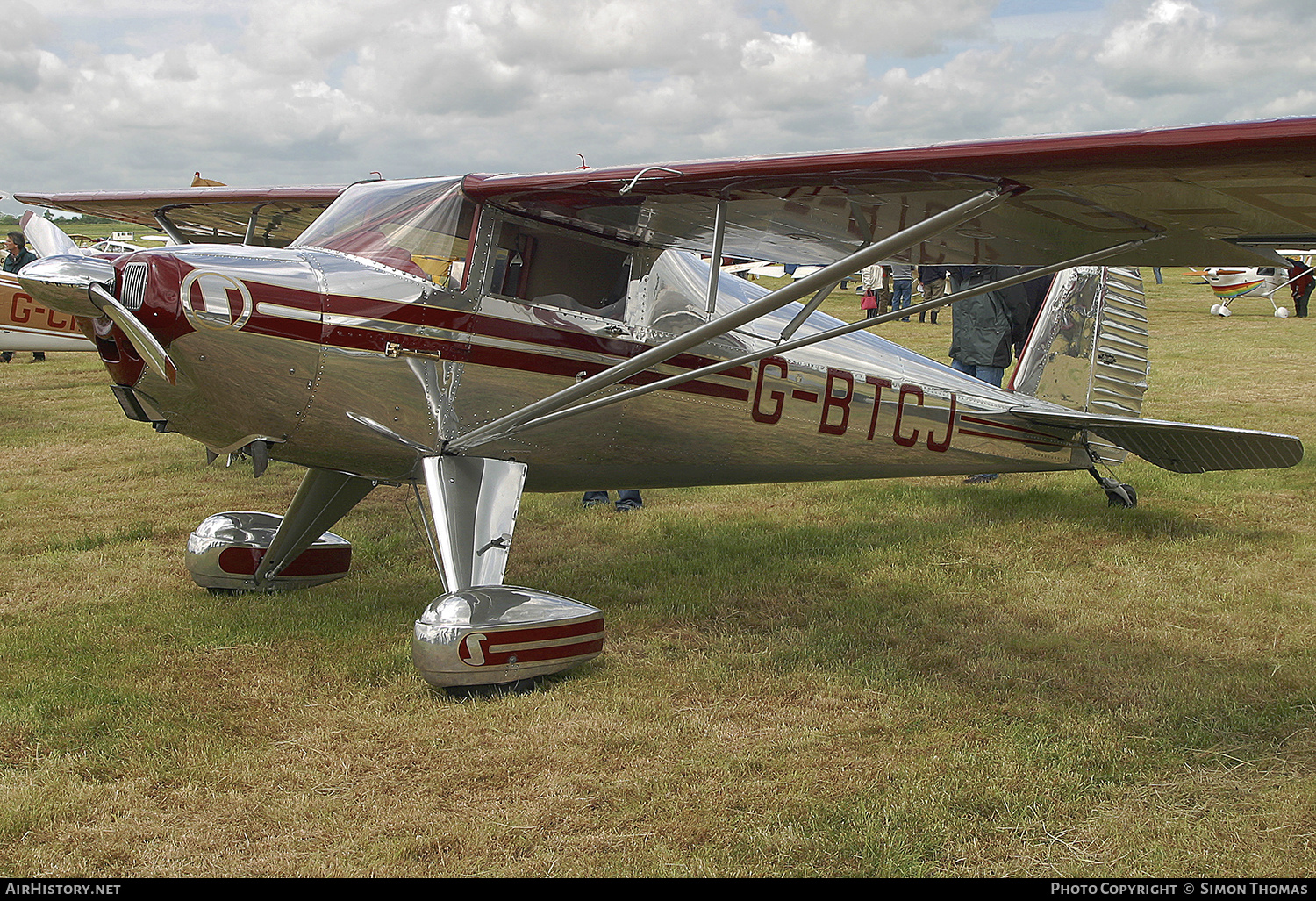 Aircraft Photo of G-BTCJ | Luscombe 8E Silvaire Deluxe | AirHistory.net #594348