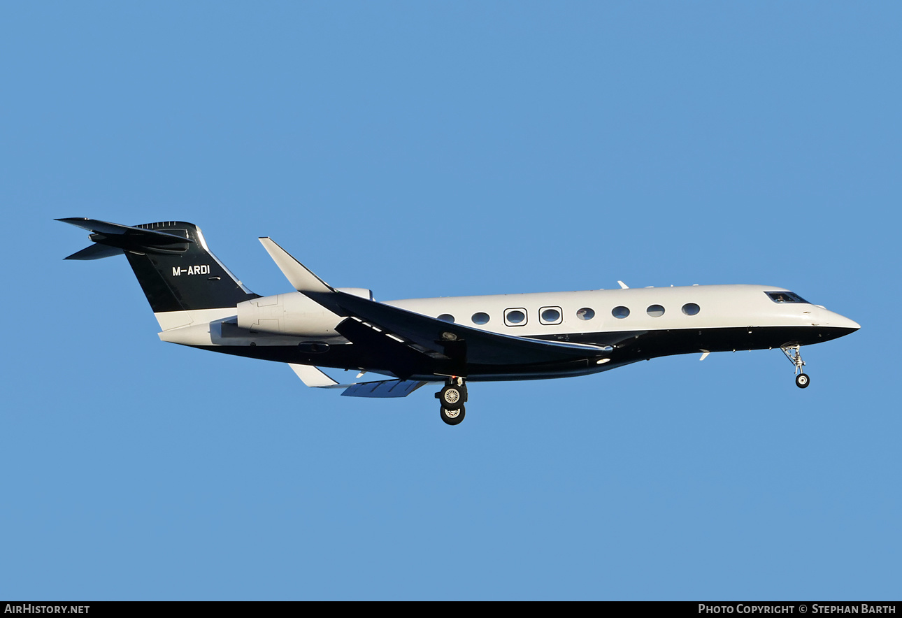 Aircraft Photo of M-ARDI | Gulfstream Aerospace G650ER (G-VI) | AirHistory.net #594361